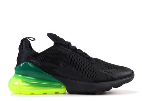 nike airmax zwart groen|green Nike Air Max 270.